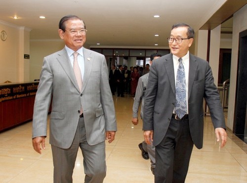 Cambodia: CPP, CNRP discuss revision of Election Law  - ảnh 1